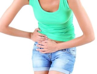 Can the back pain in the lower abdomen